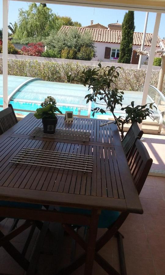Lauriers Roses Bed & Breakfast Puisserguier Екстериор снимка