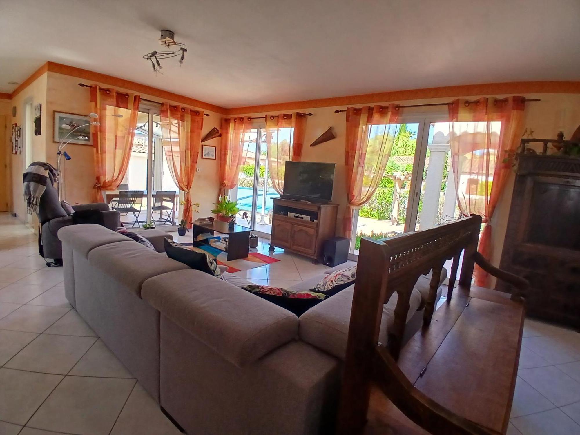 Lauriers Roses Bed & Breakfast Puisserguier Екстериор снимка
